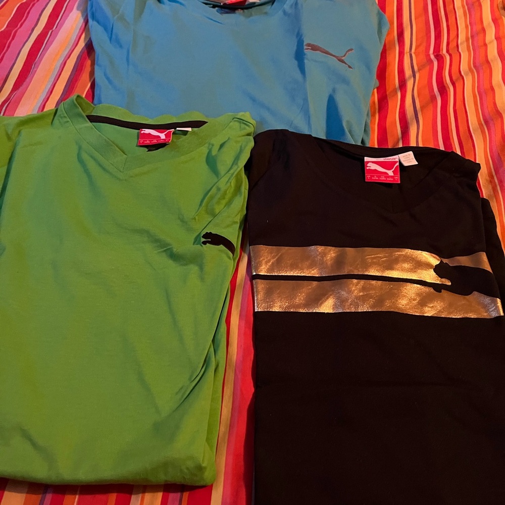 Puma lifestyle bundle shirts 3 brand new